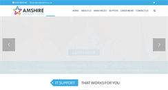 Desktop Screenshot of amshire.co.uk